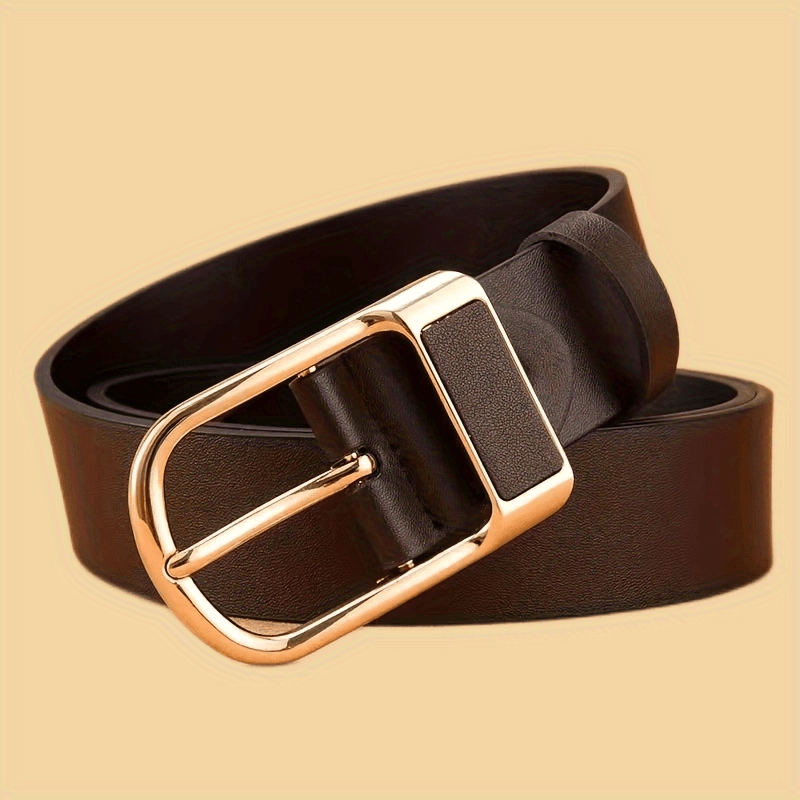 Men's Casual PU Leather Belt
