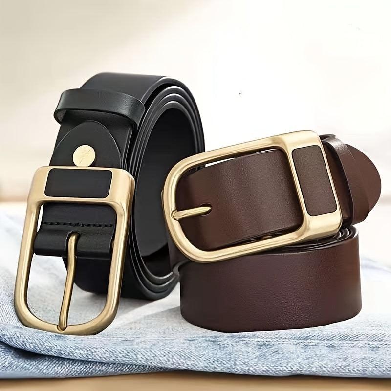 Men's Casual PU Leather Belt