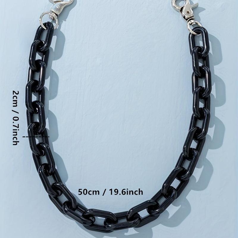 Acrylic Men's Pants Chain