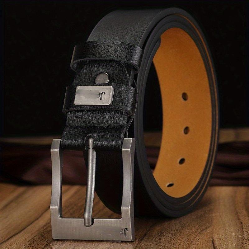 Men's Vintage Faux Leather Pants Belt