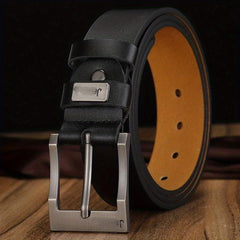 Men's Vintage Faux Leather Pants Belt