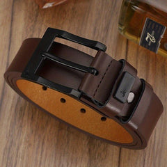 Men's Vintage Faux Leather Pants Belt