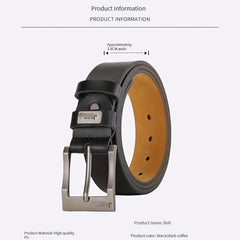 Men's Vintage Faux Leather Pants Belt