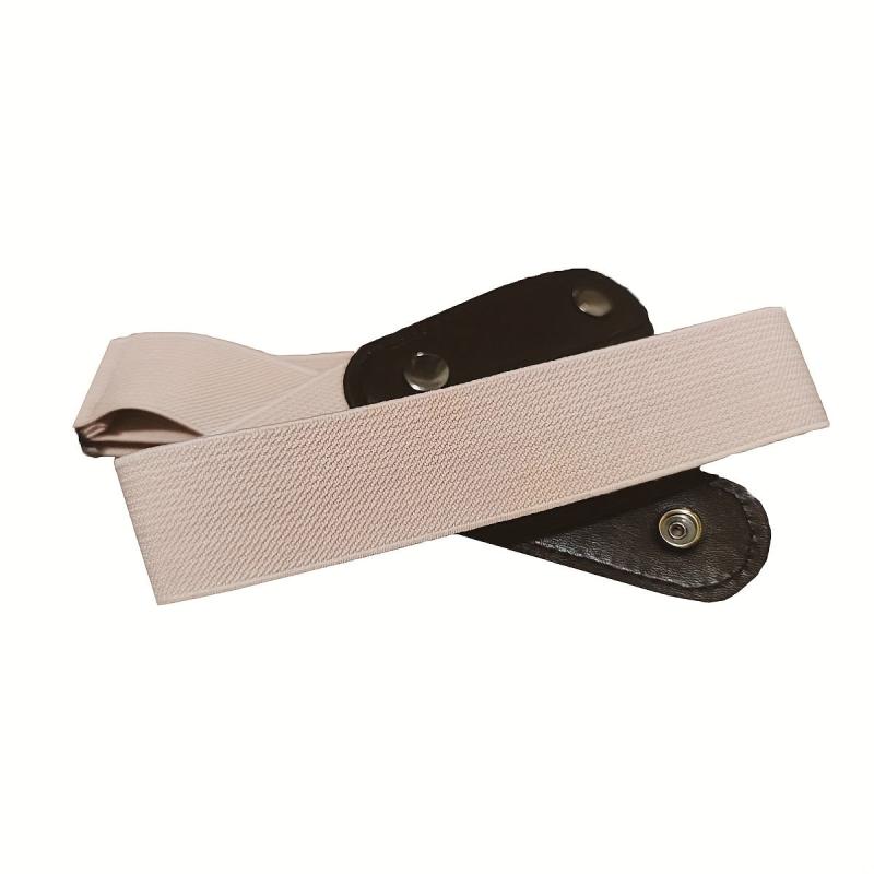 Men's Elastic Invisible Belt for Jeans, No Trace, Versatile