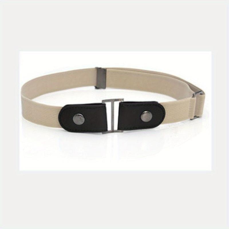Men's Elastic Invisible Belt for Jeans, No Trace, Versatile