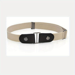 Men's Elastic Invisible Belt for Jeans, No Trace, Versatile