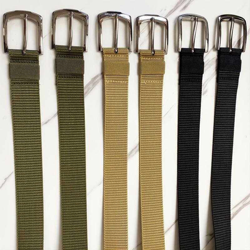 Men's Rapid Drying Nylon Canvas Belt for Outdoor Sports