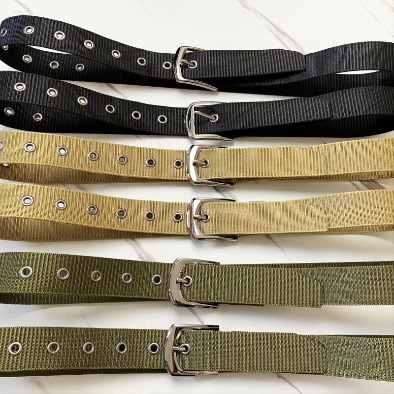 Men's Rapid Drying Nylon Canvas Belt for Outdoor Sports