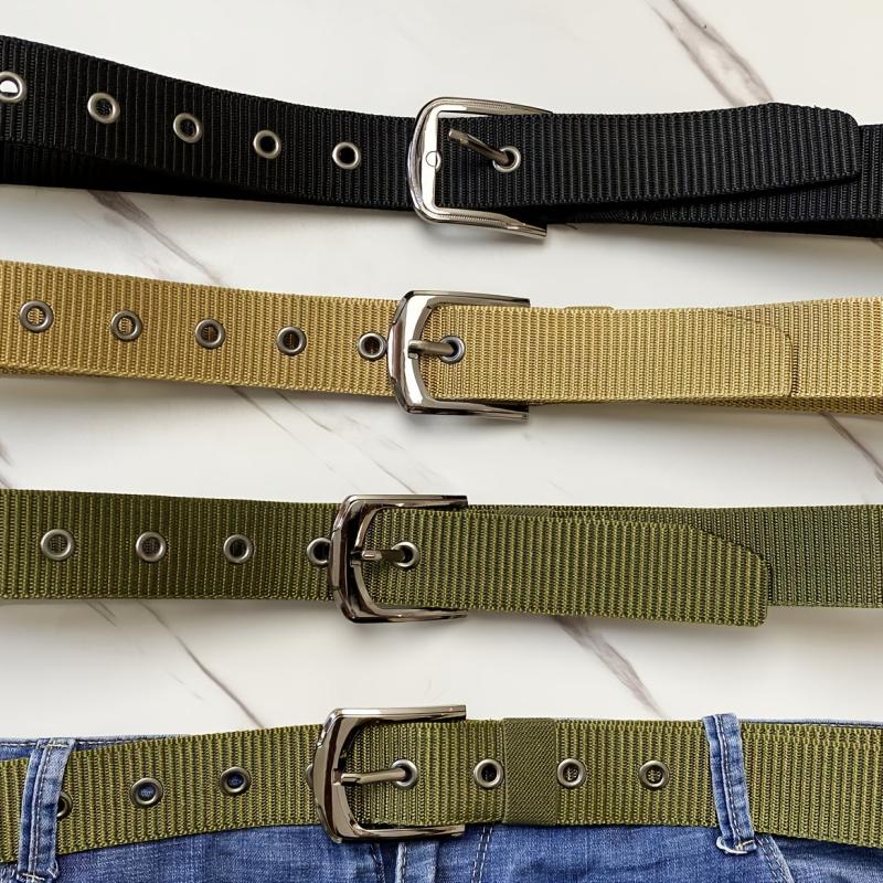 Men's Rapid Drying Nylon Canvas Belt for Outdoor Sports