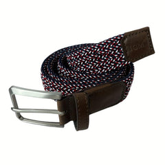 Men's Golf Braid Stretchy Belt Canvas Elastic Casual Wear