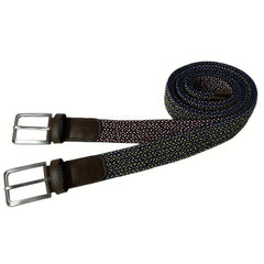 Men's Golf Braid Stretchy Belt Canvas Elastic Casual Wear