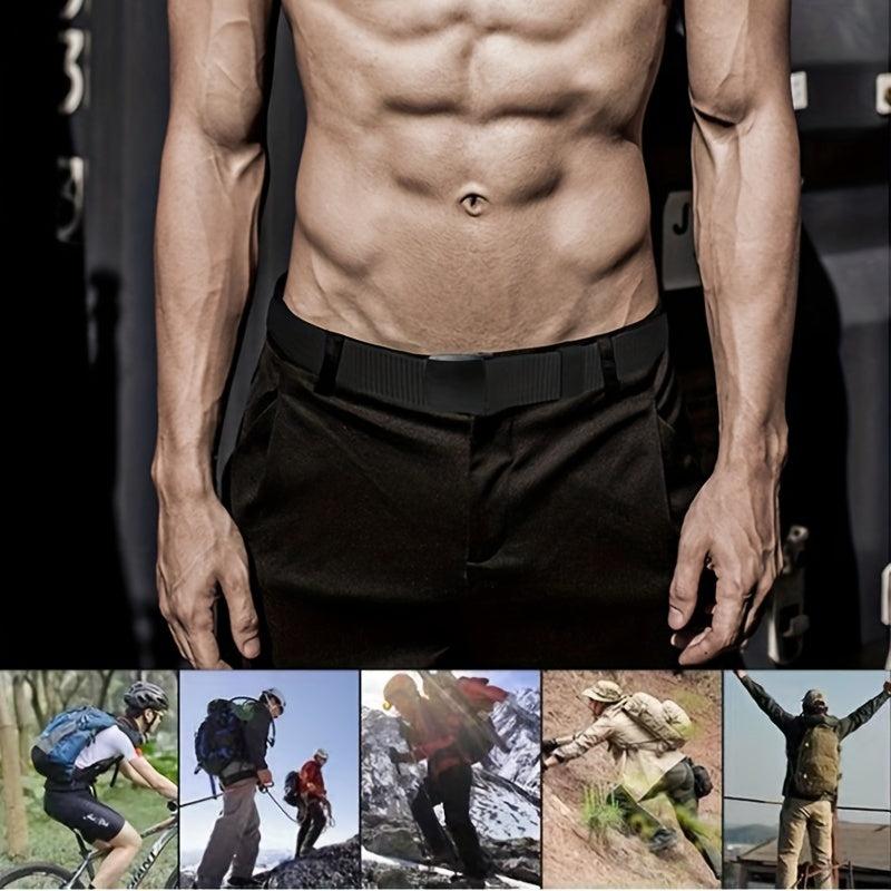 Men's Nylon Tactical Belt for Outdoor Sports