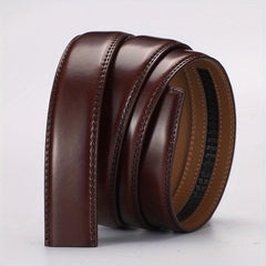 Men's Business Automatic Buckle Leather Belt