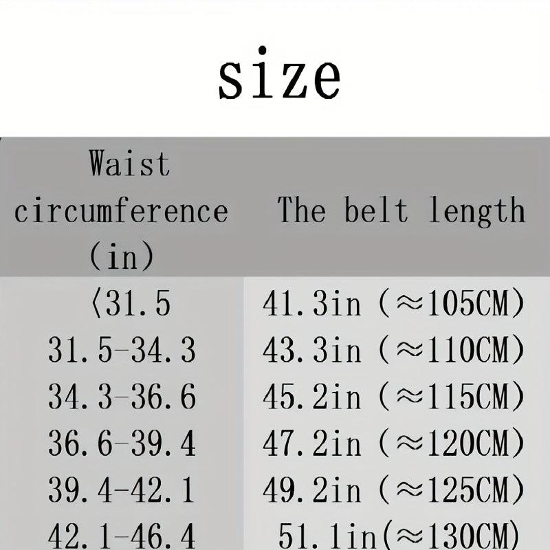 Men's Business Automatic Buckle Leather Belt