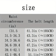 Men's Business Automatic Buckle Leather Belt