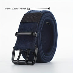 Men's Canvas Outdoor Belt Youth Jeans Belt