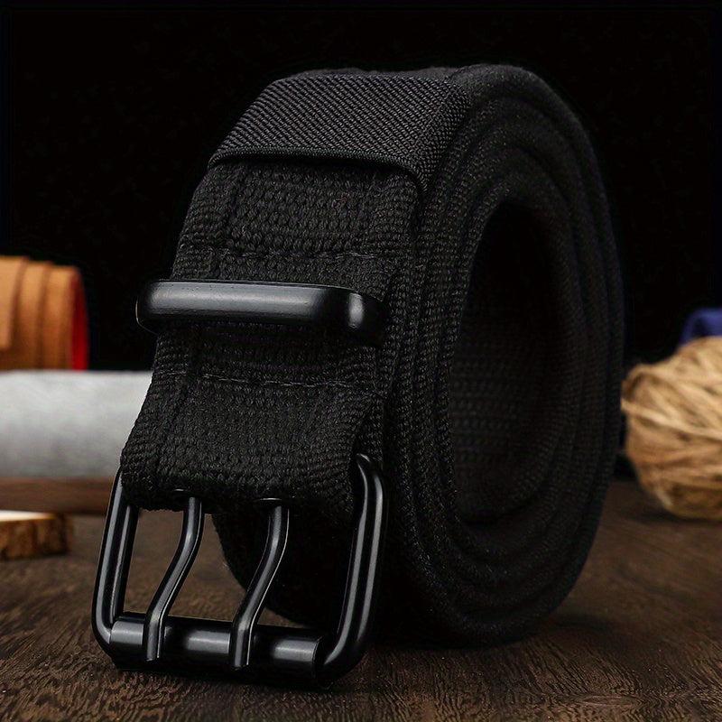 Men's Canvas Outdoor Belt Youth Jeans Belt