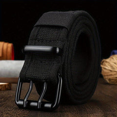 Men's Canvas Outdoor Belt Youth Jeans Belt