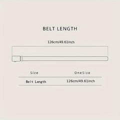 Smooth Buckle Nylon Tactical Belt for Outdoor Sports