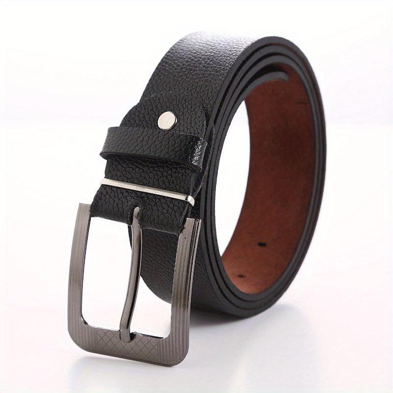 Men's Faux Leather Belt - 47inch - Casual Work Dress