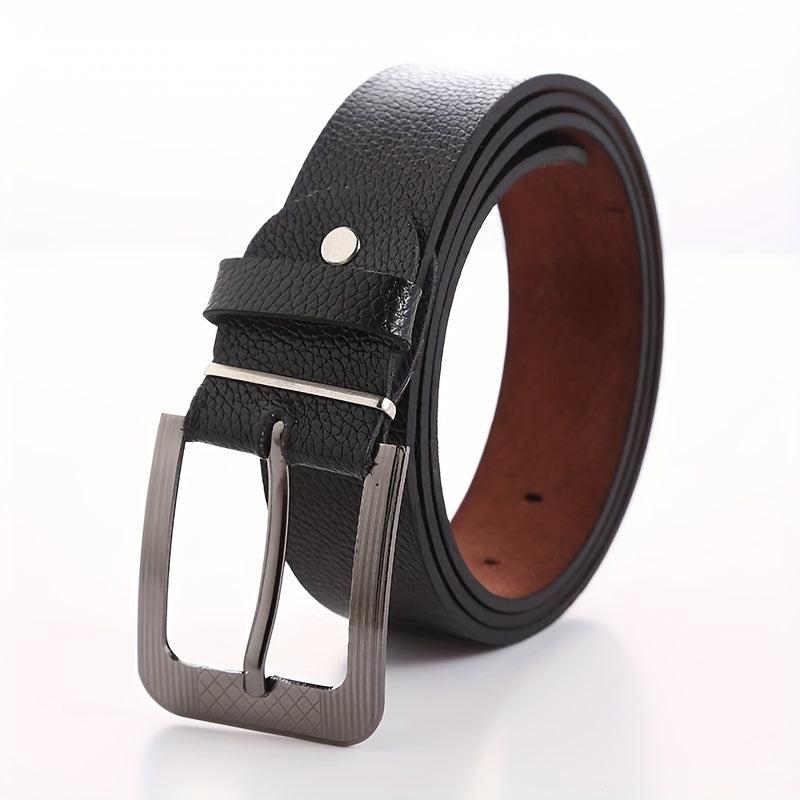 Men's Faux Leather Belt - 47inch - Casual Work Dress