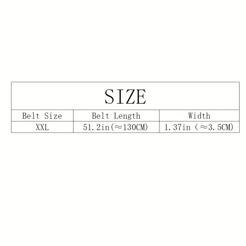Men's Leather Belt Pin Buckle Casual Trousers Jeans Belt