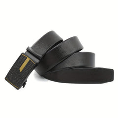 Automatic Fish Pattern Buckle Belt Stylish Business Casual Belt