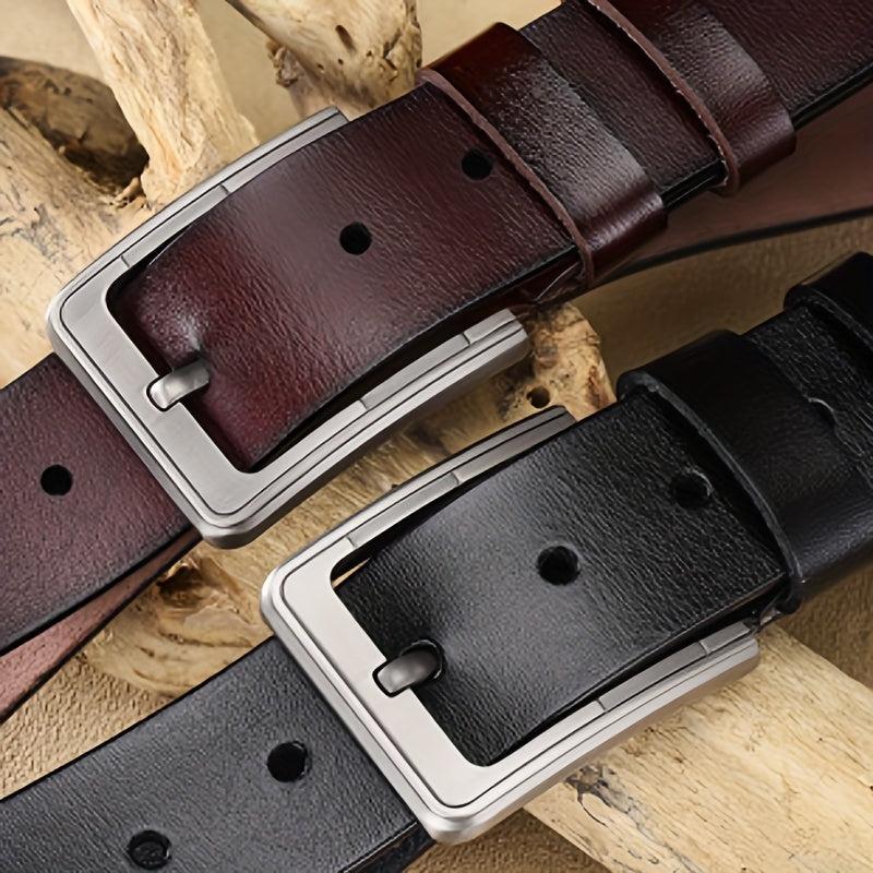 Men's Leather Business Belt Comfortable Belts for Various Occasions