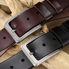 Men's Leather Business Belt Comfortable Belts for Various Occasions