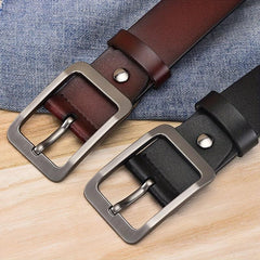 Men's Leather Business Belt Comfortable Belts for Various Occasions