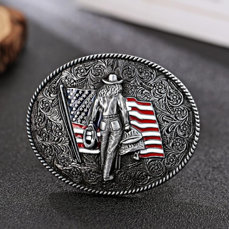 Western Cowboy Classic Belt Buckle