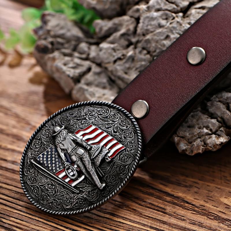 Western Cowboy Classic Belt Buckle