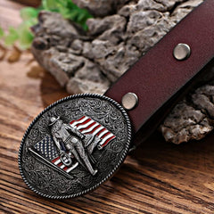 Western Cowboy Classic Belt Buckle