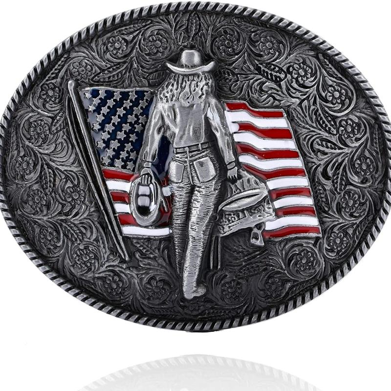 Western Cowboy Classic Belt Buckle