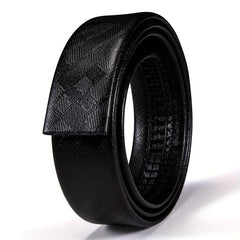 Men's Large Casual Leather Belt - High Quality