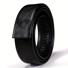 Men's Large Casual Leather Belt - High Quality