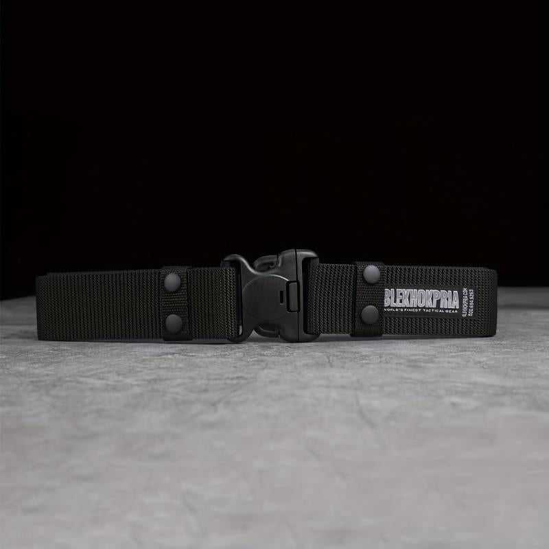 Men's Outdoor Thick Military Training Outerwear Waistband Adjustable Belt
