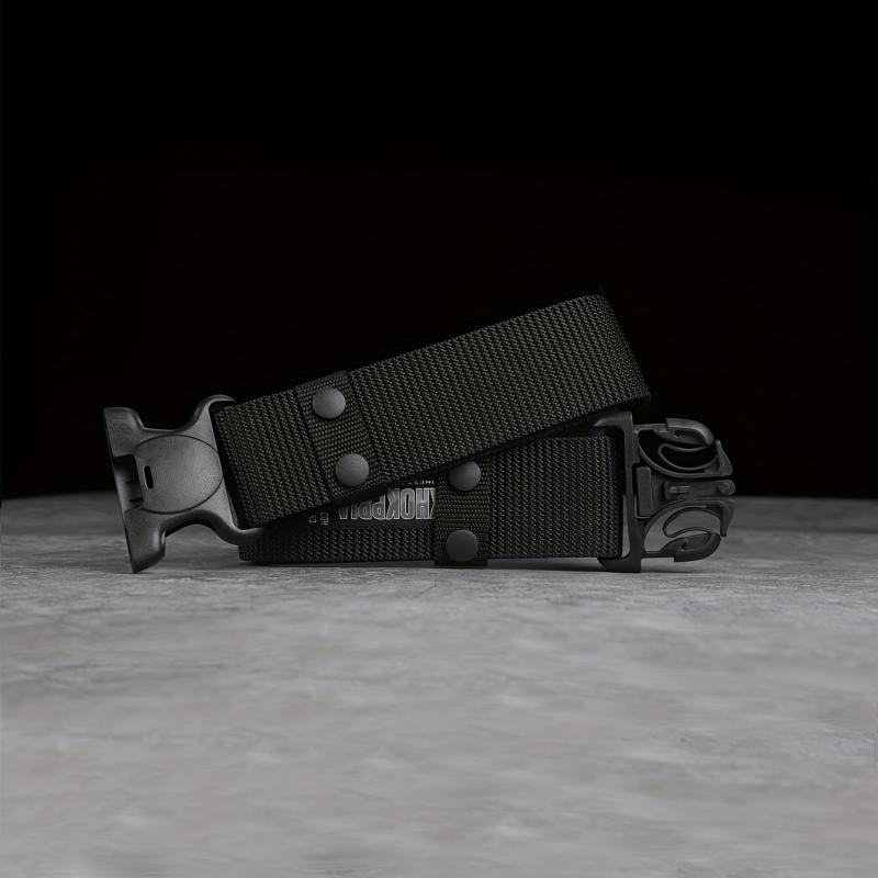 Men's Outdoor Thick Military Training Outerwear Waistband Adjustable Belt