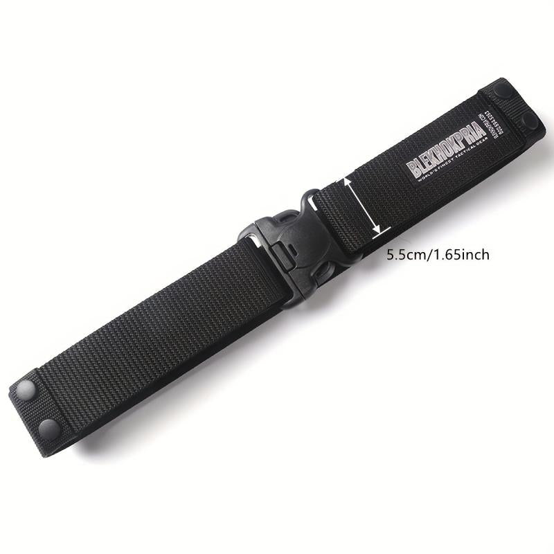 Men's Outdoor Thick Military Training Outerwear Waistband Adjustable Belt