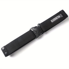 Men's Outdoor Thick Military Training Outerwear Waistband Adjustable Belt