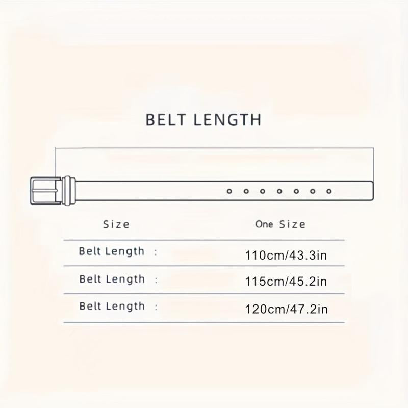 Men's Retro Leisure Belt Needle Buckle Style Belt