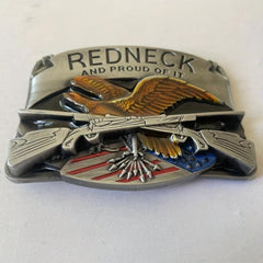 Alloy Eagle Belt Buckle Letter Belt Buckle