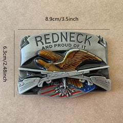 Alloy Eagle Belt Buckle Letter Belt Buckle