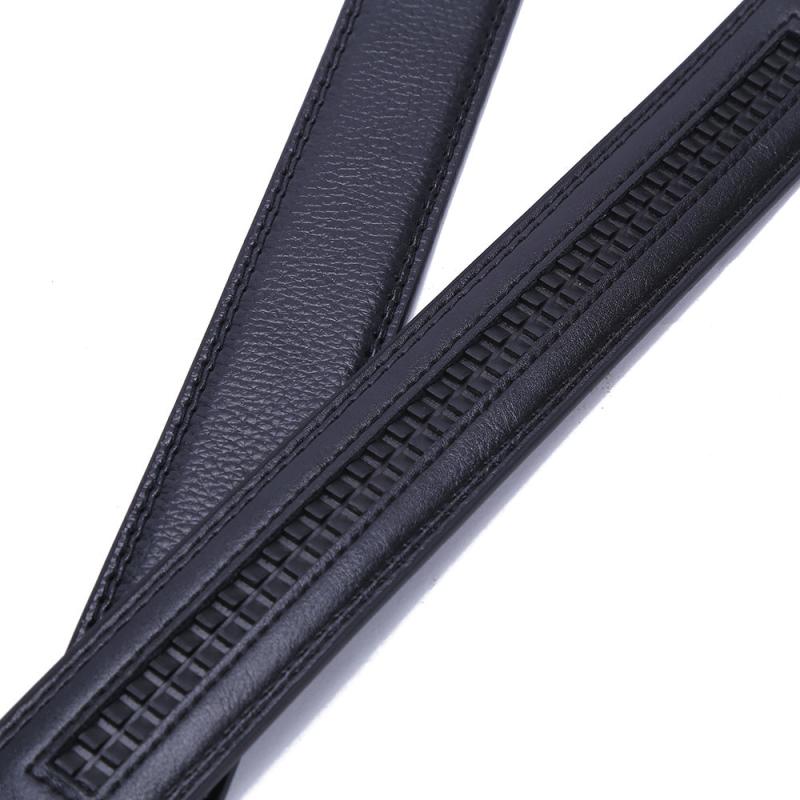Men's Leather Auto Buckle Belt 3 Business Men