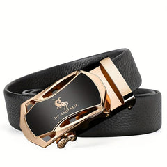 Men's PU Automatic Buckle Belt for Wedding Daily Wear
