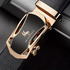 Men's PU Automatic Buckle Belt for Wedding Daily Wear