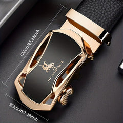 Men's PU Automatic Buckle Belt for Wedding Daily Wear