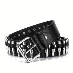 Rivet Belt Men's Punk European And American Bullet Belt