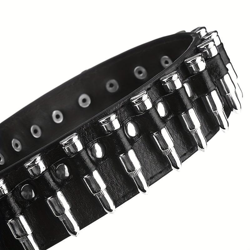 Rivet Belt Men's Punk European And American Bullet Belt