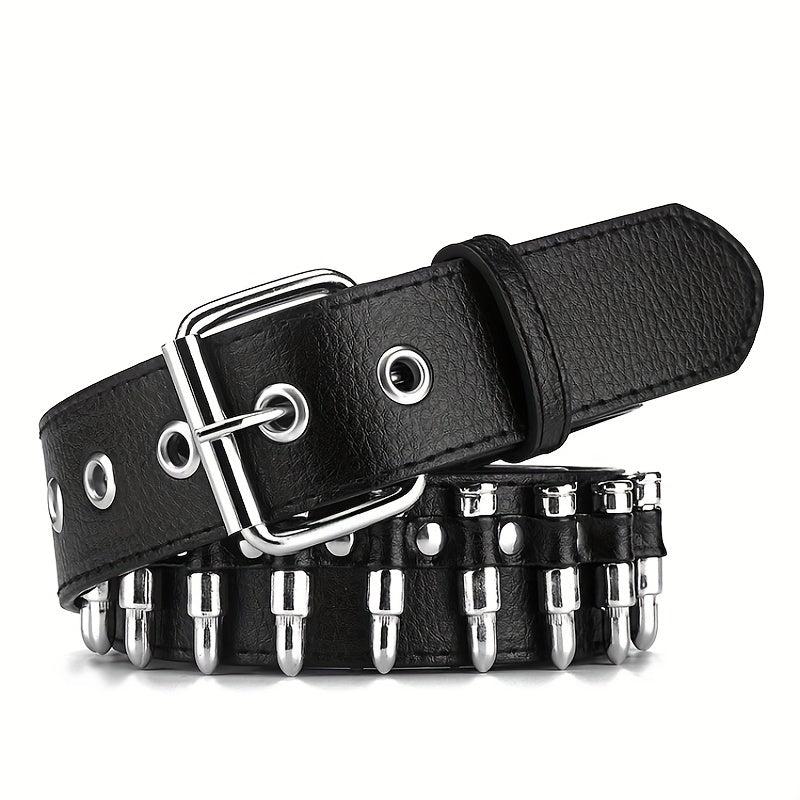 Rivet Belt Men's Punk European And American Bullet Belt